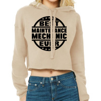 Best Maintenance Mechanic Ever Retro Cropped Hoodie | Artistshot