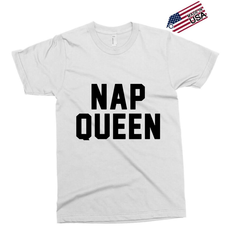 Nap Queen Organic Black Exclusive T-shirt by coleyjacke | Artistshot