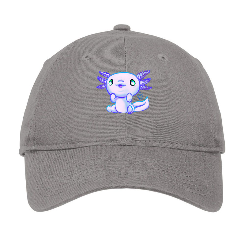 Cutie Axolotl Snow Humor Adjustable Cap | Artistshot