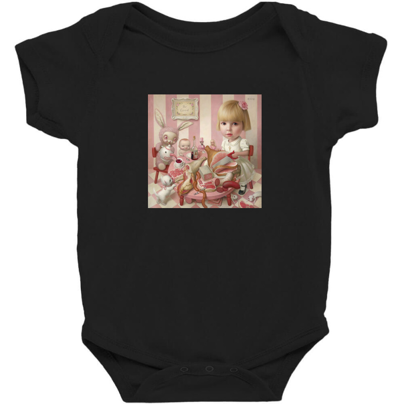 Mark Ryden - Rosie's Tea Party Baby Bodysuit | Artistshot