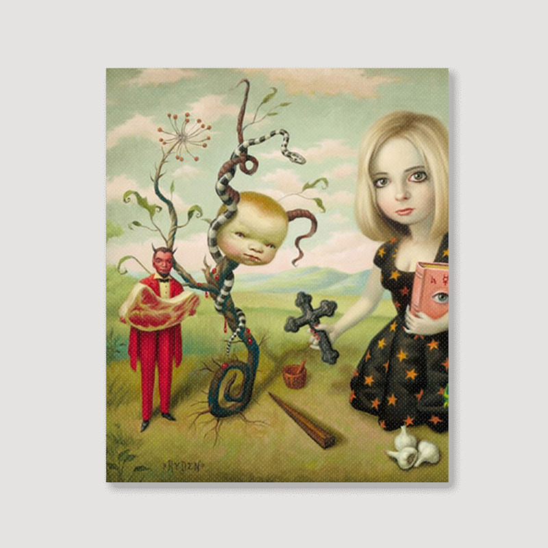 Mark Ryden - The Ghost Of Anton Chigurh Portrait Canvas Print | Artistshot