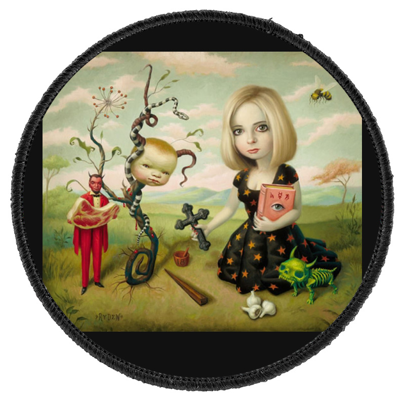 Mark Ryden - The Ghost Of Anton Chigurh Round Patch | Artistshot