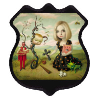 Mark Ryden - The Ghost Of Anton Chigurh Shield Patch | Artistshot