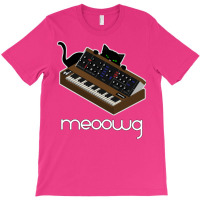 Synthesizer Cat Meow T-shirt | Artistshot