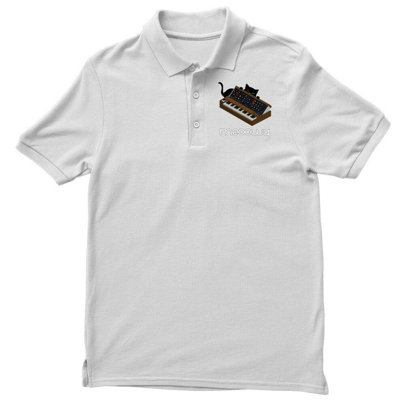 Synthesizer Cat Meow Men's Polo Shirt | Artistshot