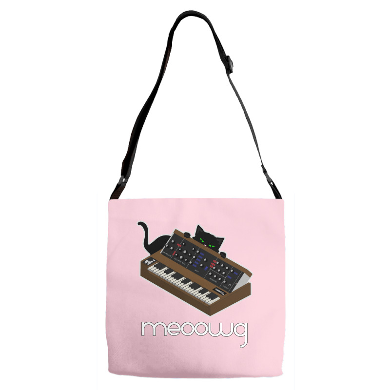 Synthesizer Cat Meow Adjustable Strap Totes | Artistshot