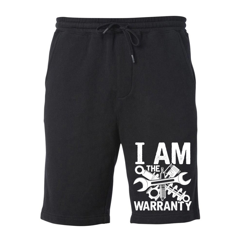 I Am The Warranty Mechanic Nostalgia Fleece Short by kroepalhnai4 | Artistshot