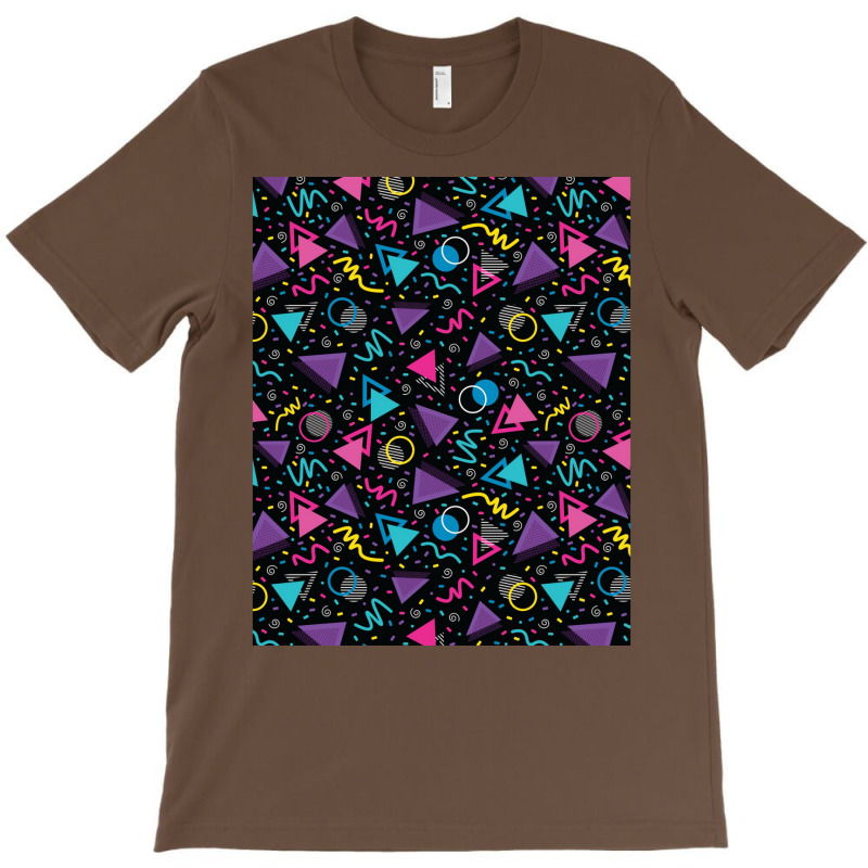 Neon Retro 90s Sprinkle Pattern T-shirt | Artistshot