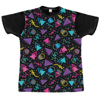 Neon Retro 90s Sprinkle Pattern Graphic T-shirt | Artistshot