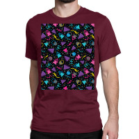 Neon Retro 90s Sprinkle Pattern Classic T-shirt | Artistshot