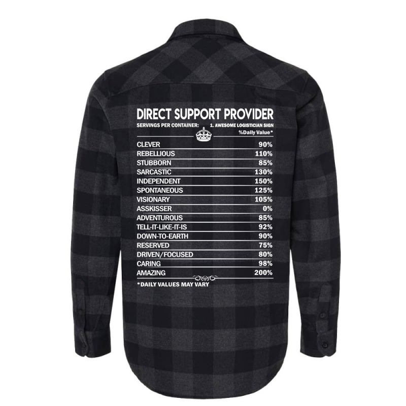 Limited Edition Direct Support Provider T Shirt - Flannel Shirt by rebeccacameron | Artistshot