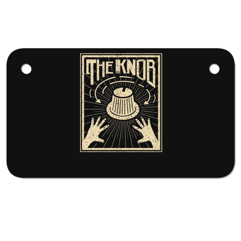 Funny Knob For Synthesizer Player And Dj Motorcycle License Plate | Artistshot