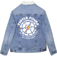 Turtle Power Company Unisex Sherpa-lined Denim Jacket | Artistshot