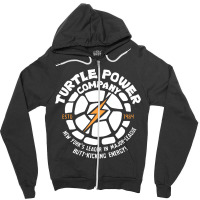 Turtle Power Company Zipper Hoodie | Artistshot