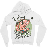 Relaxxie The Axolotl Trending Zipper Hoodie | Artistshot