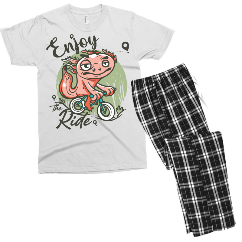 Relaxxie The Axolotl Trending Men's T-shirt Pajama Set | Artistshot