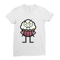 Trending Disgruntled Cupcake Ladies Fitted T-shirt | Artistshot