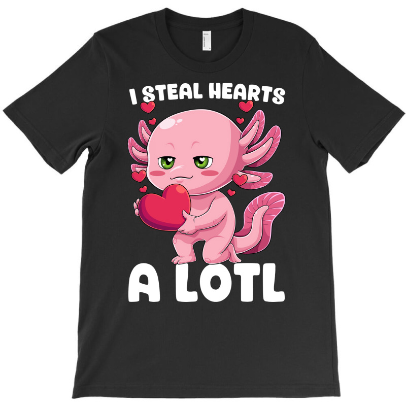 I Steal Hearts Axolotl Valentines Day Mexican Sala T-shirt | Artistshot