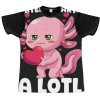 I Steal Hearts Axolotl Valentines Day Mexican Sala Graphic T-shirt | Artistshot