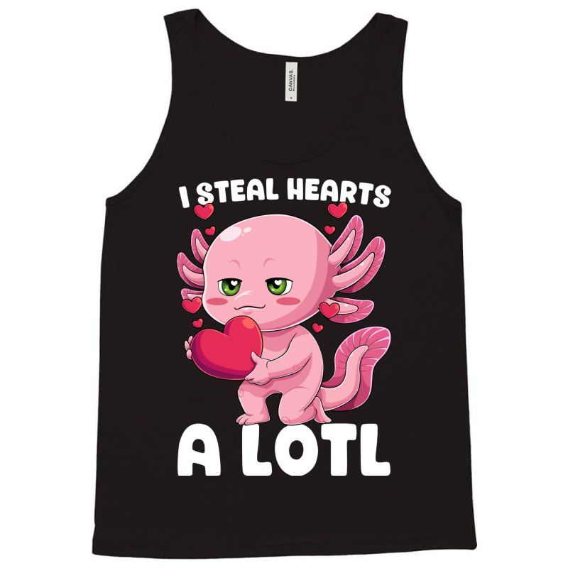 I Steal Hearts Axolotl Valentines Day Mexican Sala Tank Top | Artistshot