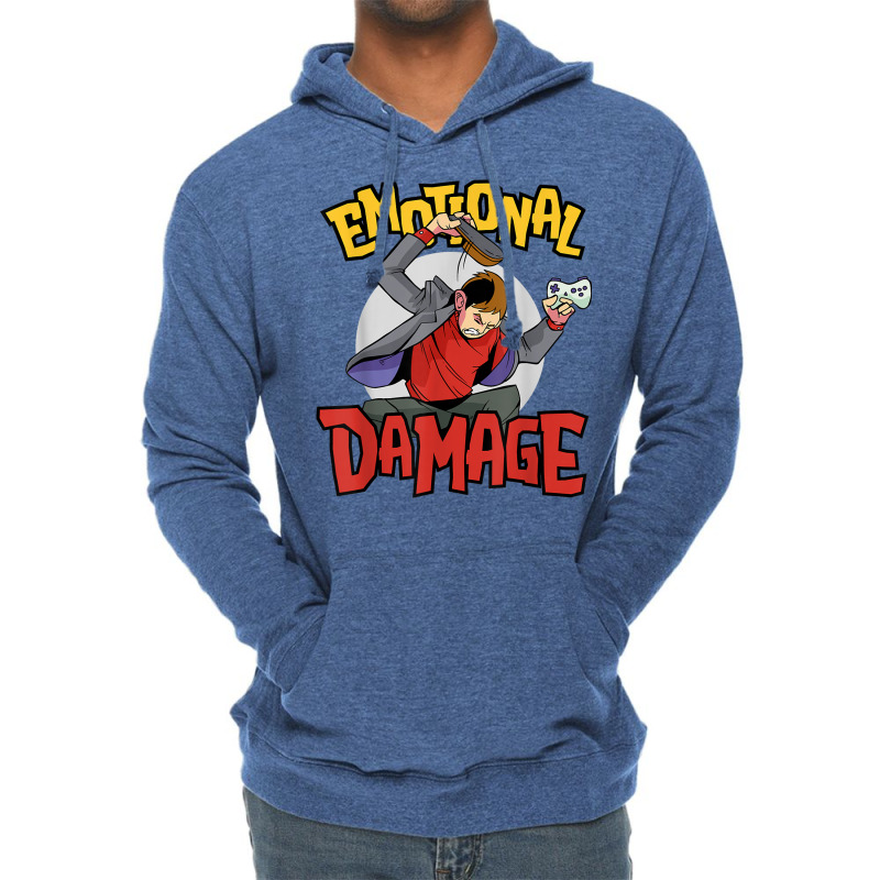 Emotional Damage Meme Angry Gamer T Shirt Lightweight Hoodie by bettincam | Artistshot