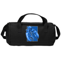 Funny Jumpscare Lobster Meme Blue Crustacean Pullo Duffel Bag | Artistshot