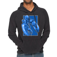 Funny Jumpscare Lobster Meme Blue Crustacean Pullo Vintage Hoodie | Artistshot