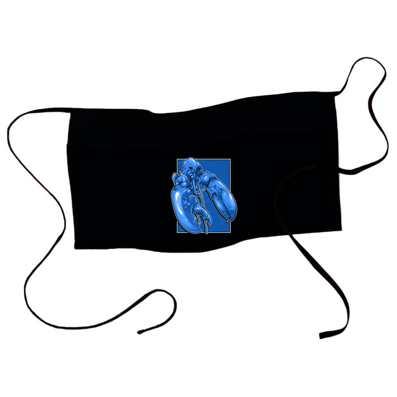 Funny Jumpscare Lobster Meme Blue Crustacean Pullo Waist Apron | Artistshot