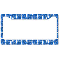 Funny Jumpscare Lobster Meme Blue Crustacean Pullo License Plate Frame | Artistshot