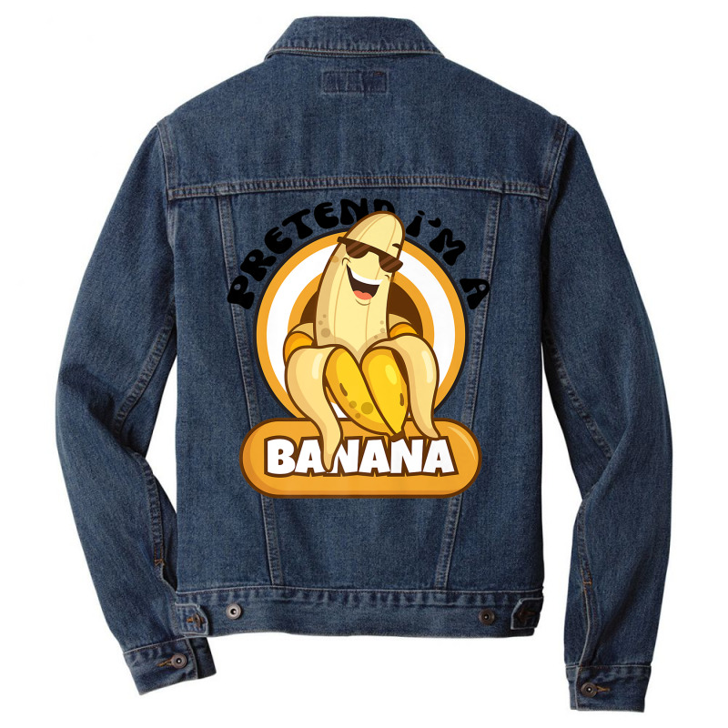 Pretend I'm A Banana Premium T Shirt Men Denim Jacket by aiiluurosy | Artistshot