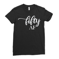 Fifty 50 Af Novelty T Shirt Premium T Shirt Ladies Fitted T-shirt | Artistshot