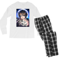 Once A Hero Anime Men's Long Sleeve Pajama Set | Artistshot