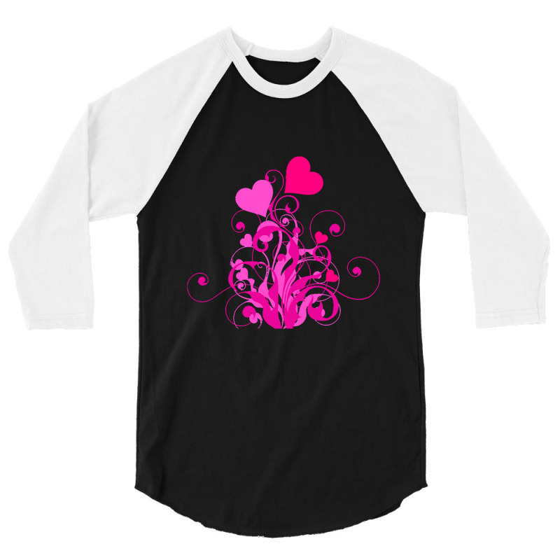 Valentine Day T Shirt Valentine Day Cute 3/4 Sleeve Shirt by Jessica F Correa | Artistshot