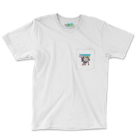 Vintage Axolotl Questions Girl Pocket T-shirt | Artistshot