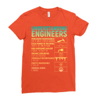 Understanding Engineers Vintage Design Ladies Fitted T-shirt | Artistshot