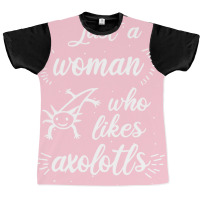 Women Axolotl Lovers Mexican Fish Pet Aesthetic Graphic T-shirt | Artistshot