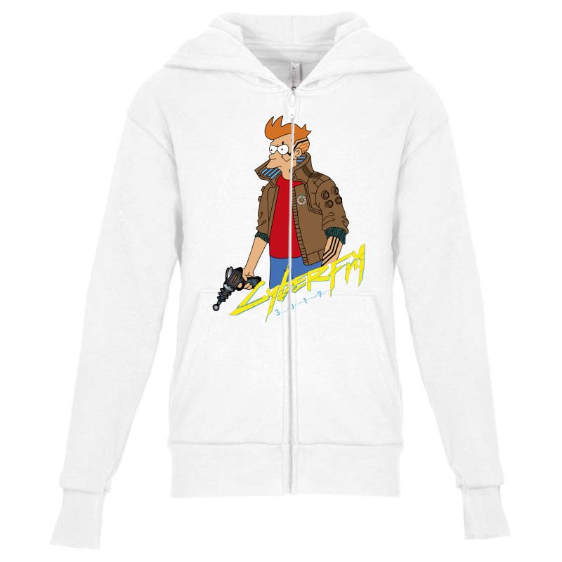 Cyberfry Youth Zipper Hoodie by fr47 | Artistshot