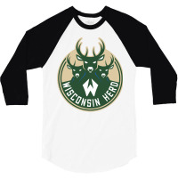 The Wisconsin Herd 3/4 Sleeve Shirt | Artistshot