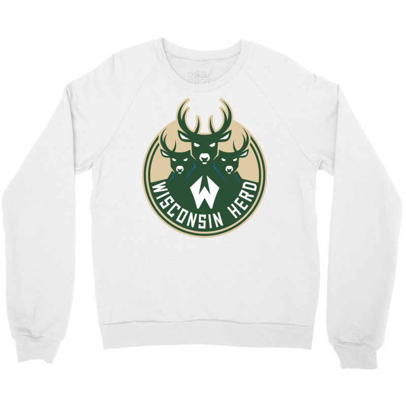 The Wisconsin Herd Crewneck Sweatshirt | Artistshot