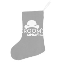 Bachelor Party Grooms Crew  Red Holiday Stocking | Artistshot