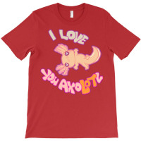 I Love You Axolotl Gold Mud Puppy Tshirt Aesthetic T-shirt | Artistshot