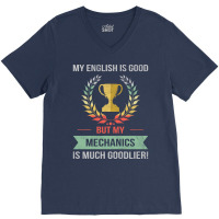 Funny Mechanics School Or College Subject Design S V-neck Tee | Artistshot