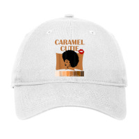 Caramel Cutie Natural Fro Shades Of Black Color Pa Adjustable Cap | Artistshot