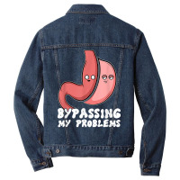 Funny Sleeve Gastric Surgery Bariatric Medical Quo Men Denim Jacket | Artistshot