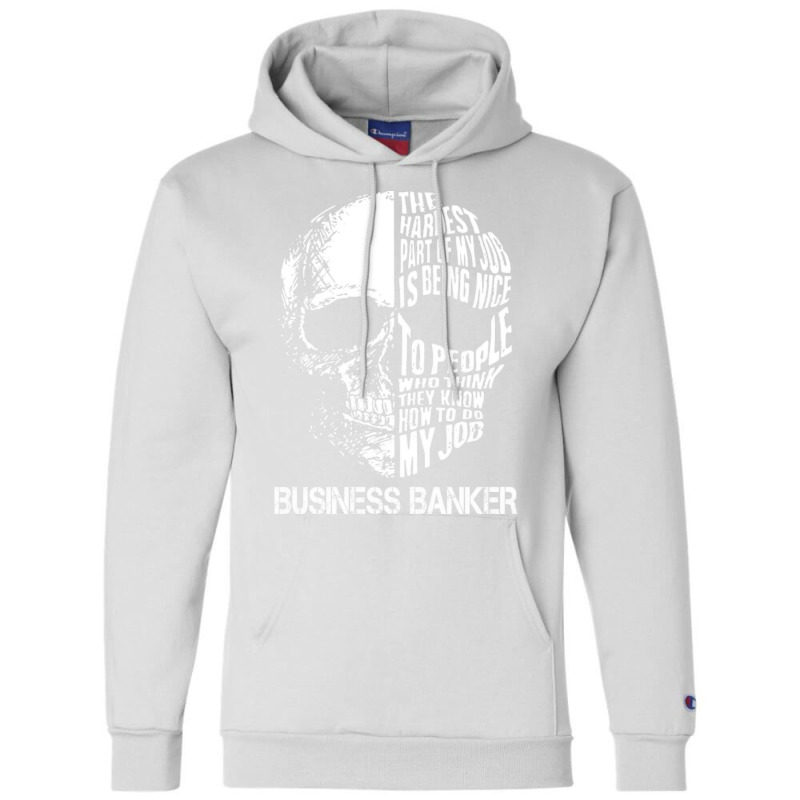 Business Banker Cute Champion Hoodie by hansjiwaleeft | Artistshot