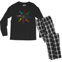 Music Gift Musician Musical Instrument Trombonist Men's Long Sleeve Pajama Set | Artistshot