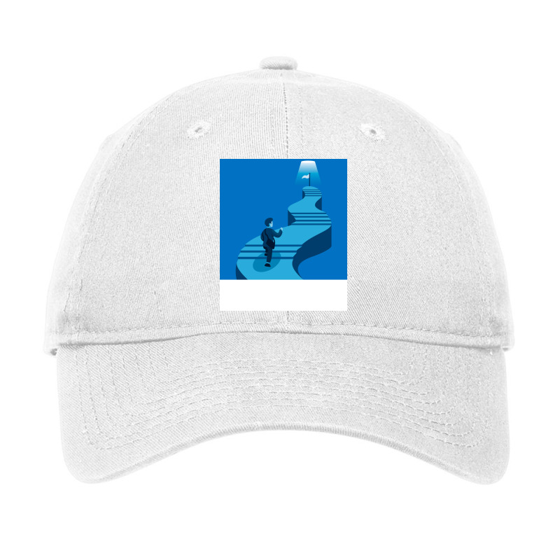 Business Blue Adjustable Cap by hansjiwaleeft | Artistshot