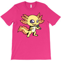 Singing Amphibian With Microphone Axolotl T-shirt | Artistshot