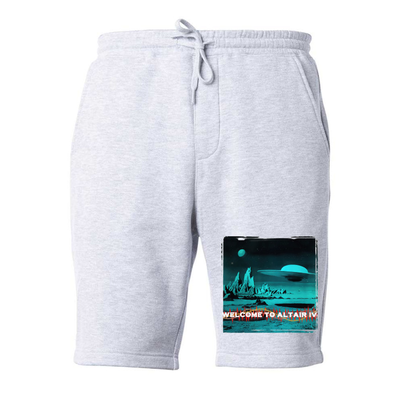 Welcome To Altair Iv Fleece Short | Artistshot