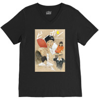 Ping Pong The Animation Anime V-neck Tee | Artistshot